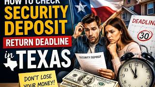 How to check a security deposit return deadline in Texas