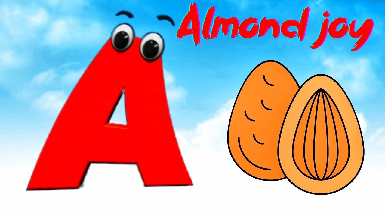 ABC Nursery song | Food for Alphabet learning video song | Nursery ...