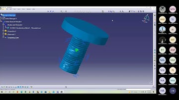 ONLINE CLASS CATIA CAE FREQUENCY ANALYSYS 130122