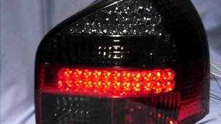 led rckleuchten audi a3 8l 96 04 red smoke by sw tuning