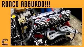 Motor 6 Cilindros Com Tripla Weber 44 E Comando Isky 268