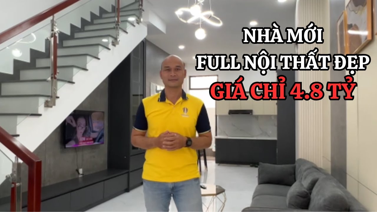 Bán Nhà Hòn Xện Vĩnh Hòa | Nhà Mới Full Nội Thất | Xách Vali Vào Ở | 4.8 Tỷ