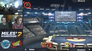 Miles Warehouse 2 Pm Top 32 - Dreadtech Vs Dekar