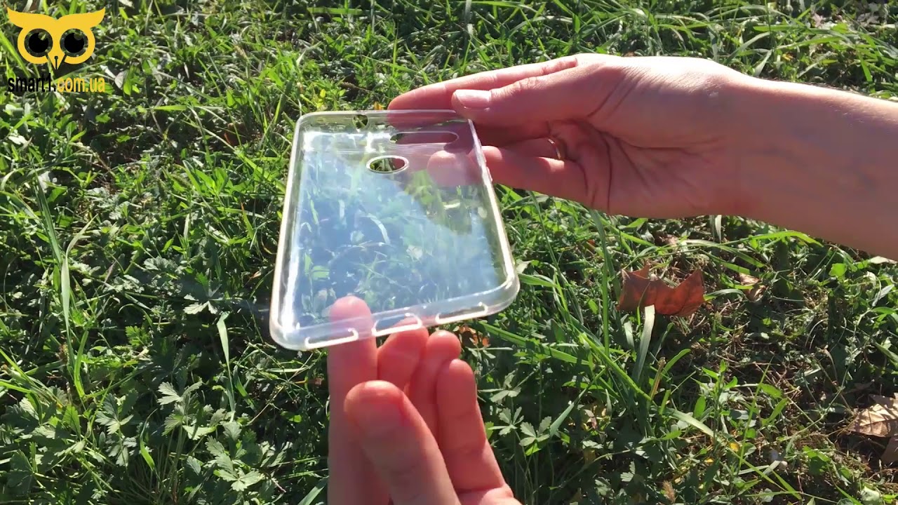 Asus Zenfone Max Plus M1 ZB570TL - прозрачный чехол, обзор от интернет магазина Smart1.com.ua