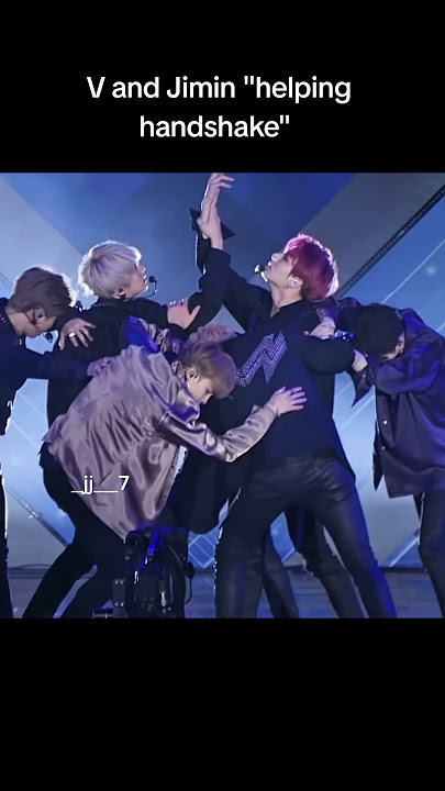 Jimin and V before and after the change. 