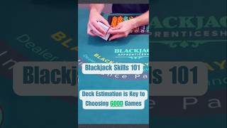Deck Estimation is Critical to Blackjack Card Counting