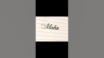 Beautiful Maha name with cut marker #shorts #@WritingSkills-129