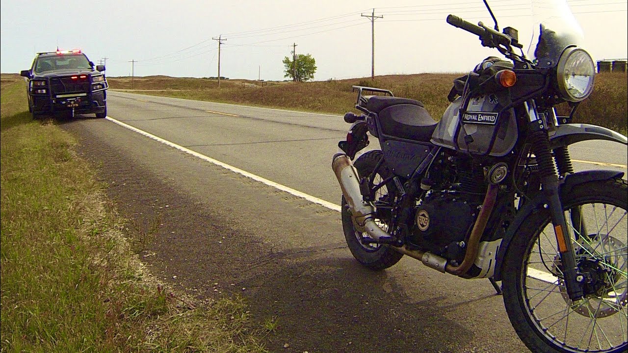 Royal Enfield Himalayan VS Cool Cop!