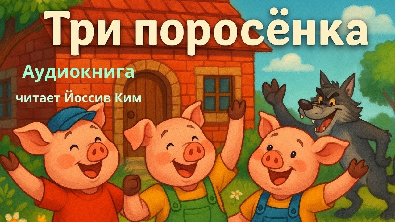 Три поросёнка | Авторская переработка сказки.The Three Little Pigs | Retold Story