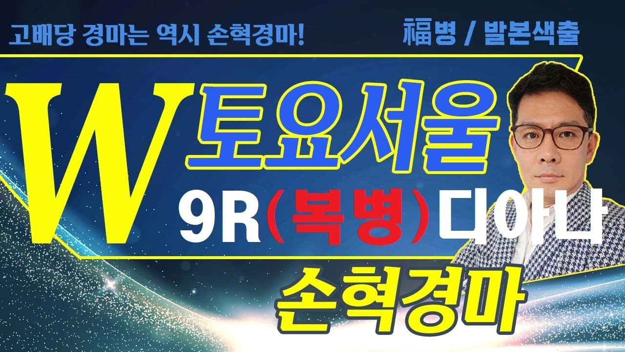 고배당 경마는 역시 손혁 경마 11/29(토)서울 복병마 내용을 확인해 보세요!!