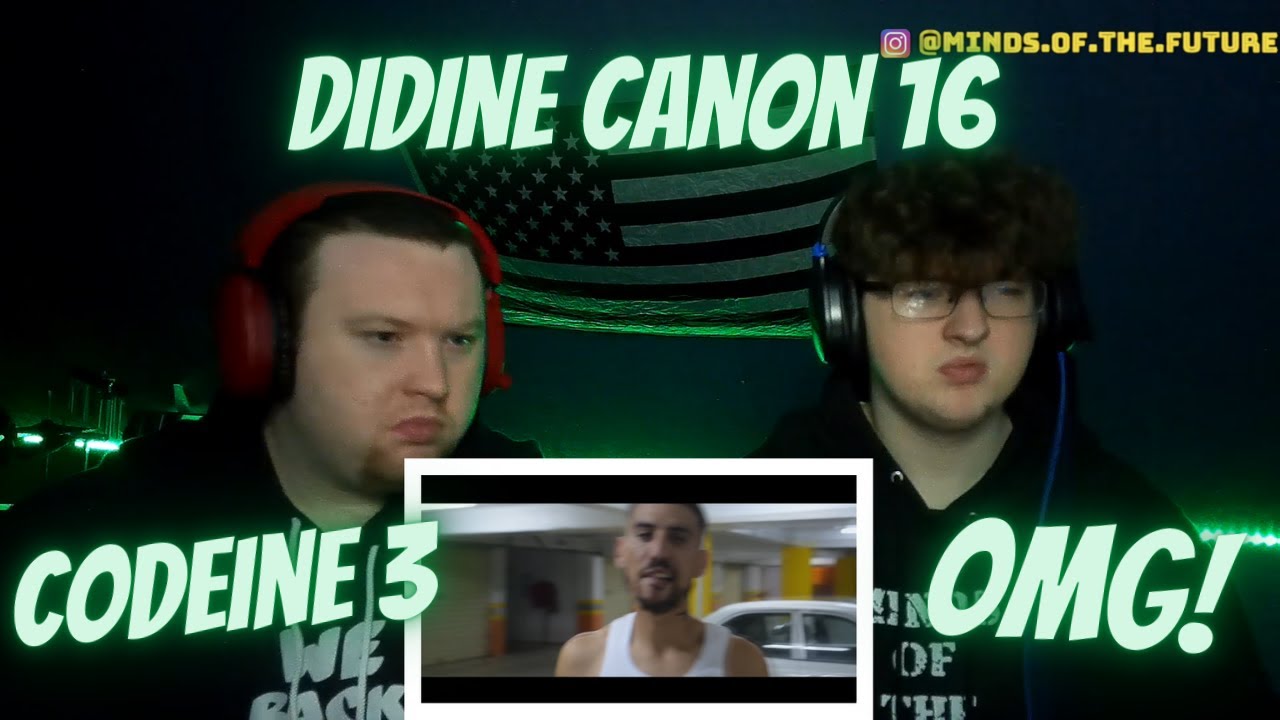 Didine Canon 16 - Codeine #3 (Official Music Video) beat by freezy | Reaction!!