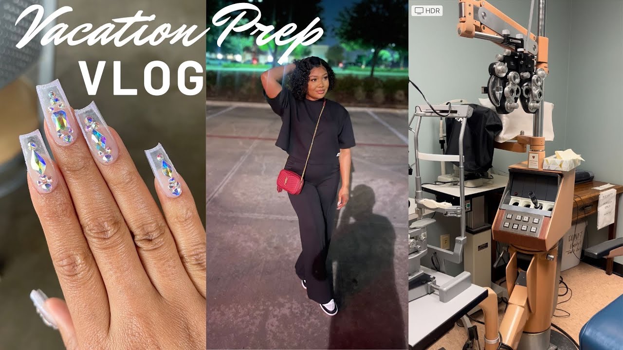 Vacation Prep Vlog: Nails Appointment, Eye Exam, Huge Marshalls Fall Clothing Haul, More