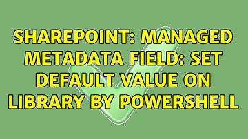 Sharepoint: Managed metadata field: Set default value on library by powershell