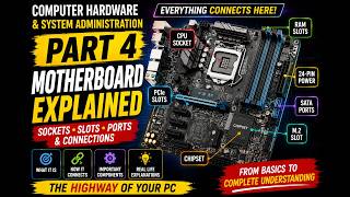 Computer Hardware & System Administration — Part 4 | Motherboard Explained: Sockets | Cyber Snacks