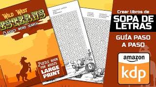 TUTORIAL - Crear Sopas de letras (Word Search puzzle) desde cero paso a paso para Amazon KDP 2022 screenshot 2
