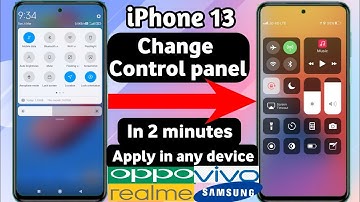 Change Notification panel android to iPhone | Android phone में iPhone वाला notification panel | PT