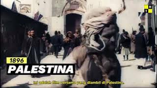 Video Asli | PALESTINA ZAMAN DULU (1896) | Saat Islam, Kristen & Yahudi Hidup Damai