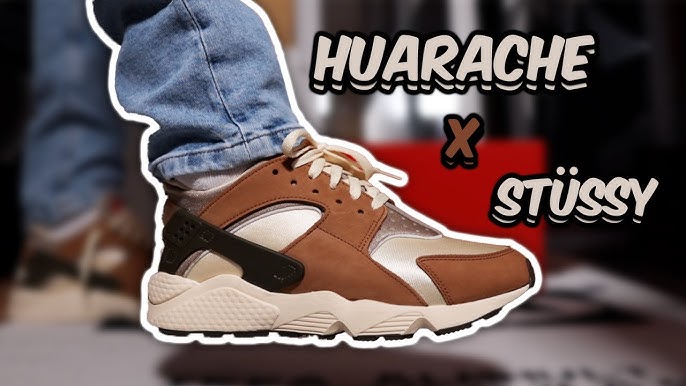 Nike Air Huarache X Stussy Desert Oak Review On Feet Must Have Youtube