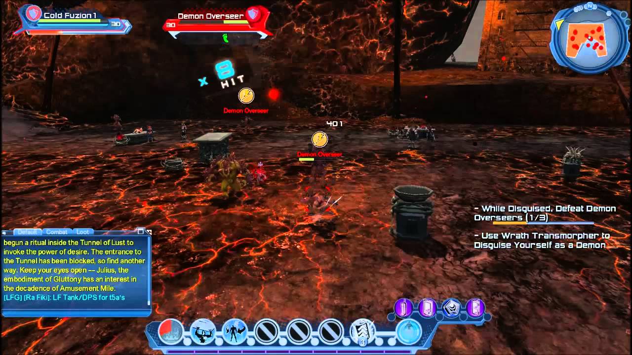 DCUO - DLC8 Sons of Trigon - Wrath Missions (Solo) - Odyssey