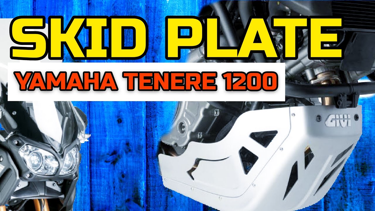 SKID PLATE FOR YAMAHA TENERE 1200 INSTALL (2020)