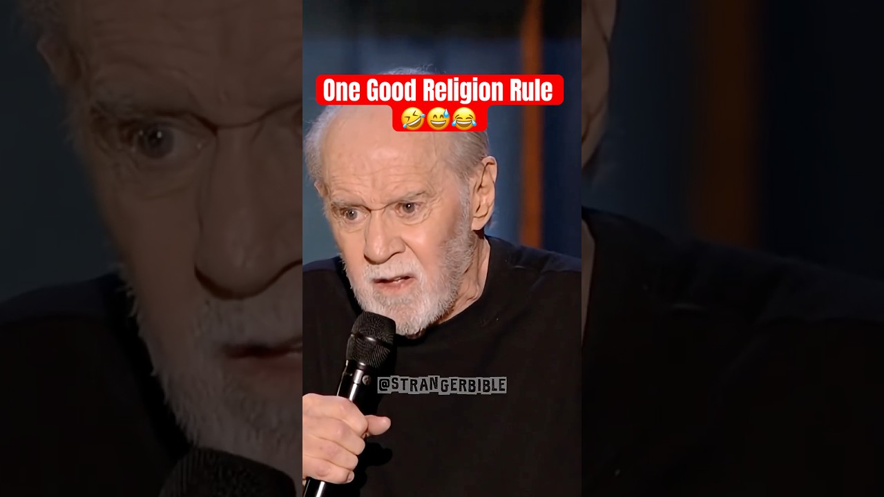 One Good Religion Rule | George Carlin 🤣😅😂