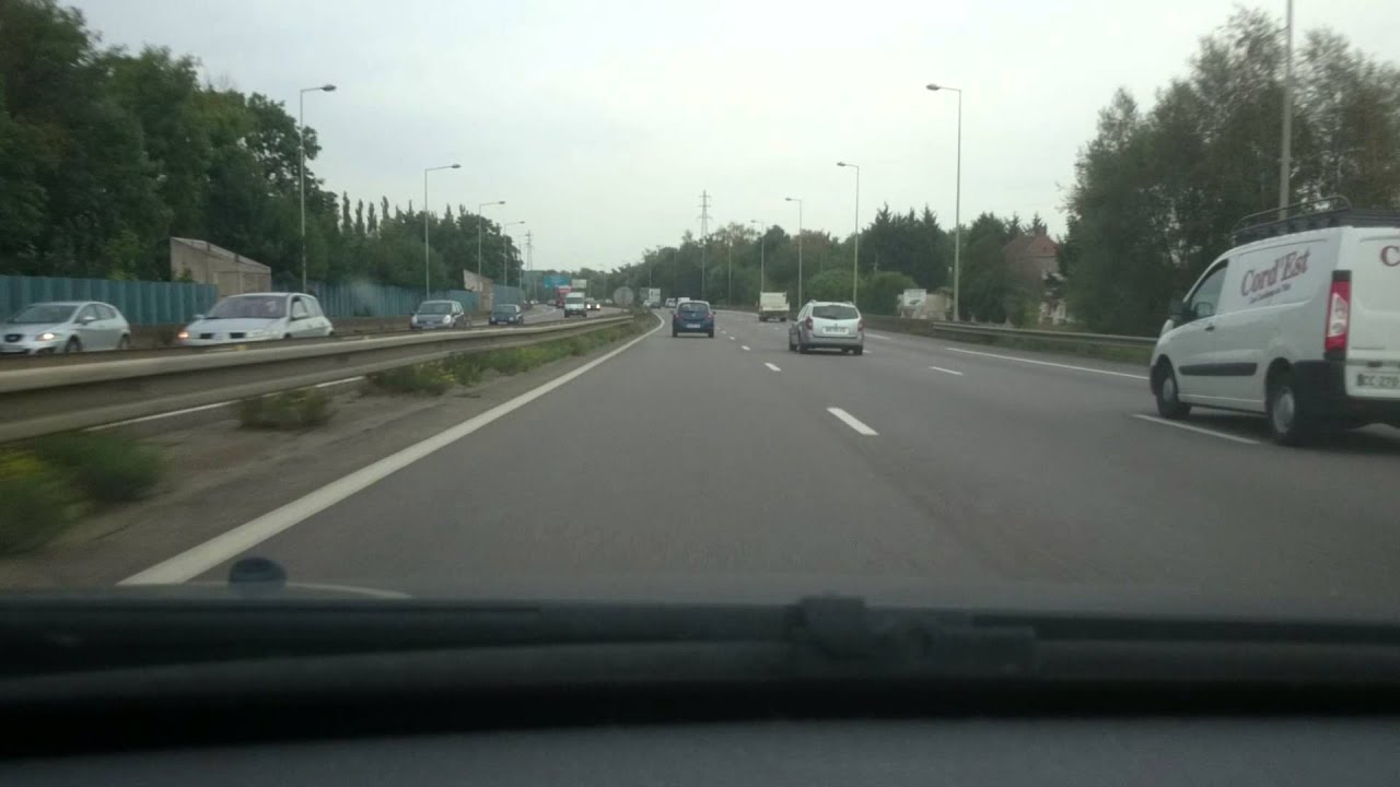 Metz et autoroute A31 le 04/09/2014 qualité HD