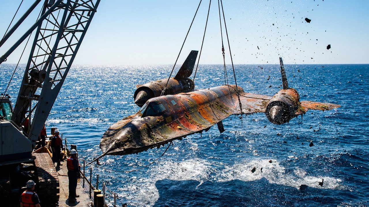 Salvaging & Restoring a Rare SR-71 Blackbird After 40 Years Beneath the Deep Sea SR-71 Mechanics