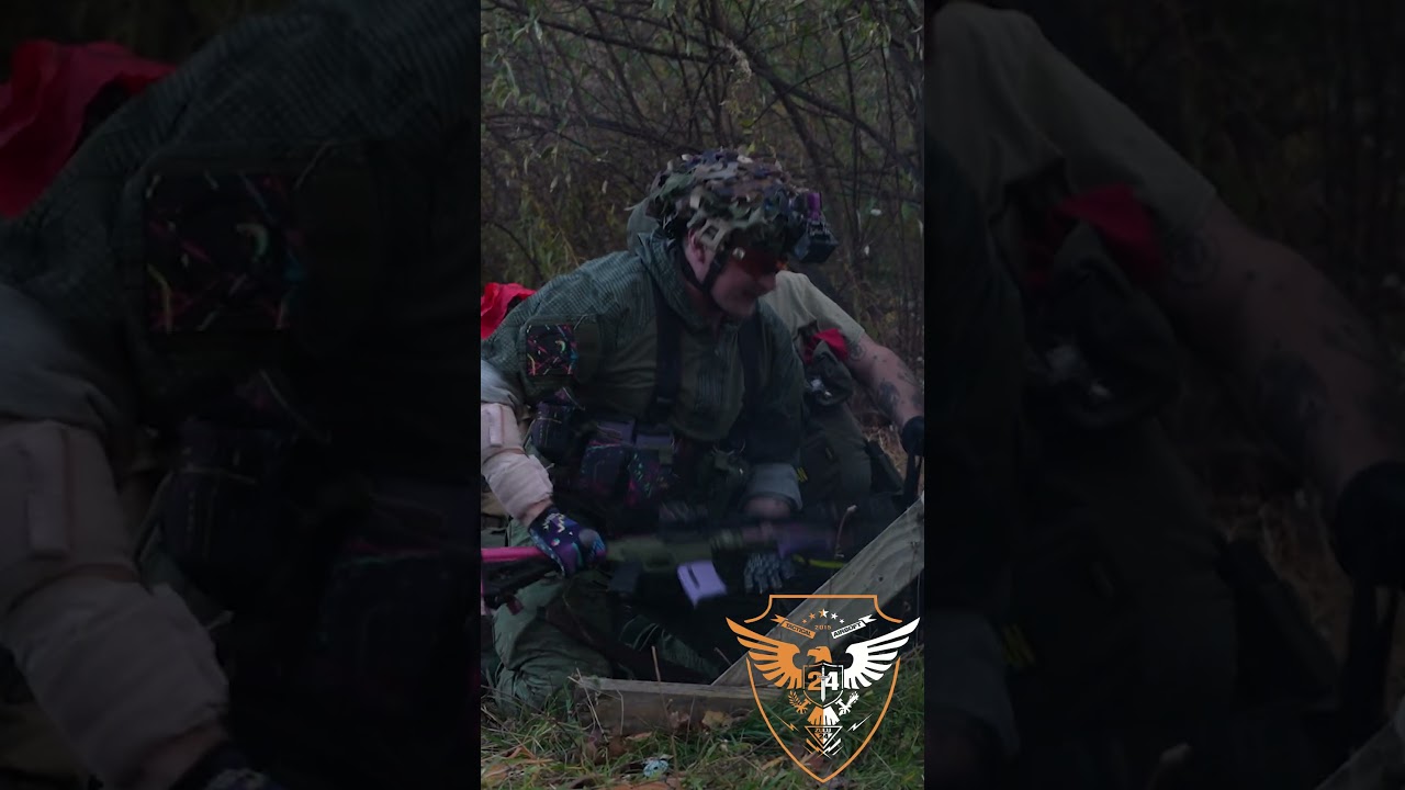 American Milsim Eastern Front 4! #airsoft #funny #shorts #milsim #airsoftevent #airsoftgame #fail
