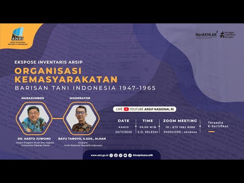 ARSIP ORGANISASI KEMASYARAKATAN BARISAN TANI INDONESIA (BTI) 1947-1965 koleksi Arsip Nasional Republik Indonesia (ANRI)