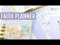 ✝️ 2024 Faith Planner Set Up &amp; Flip Through | Part 1 | War Binder