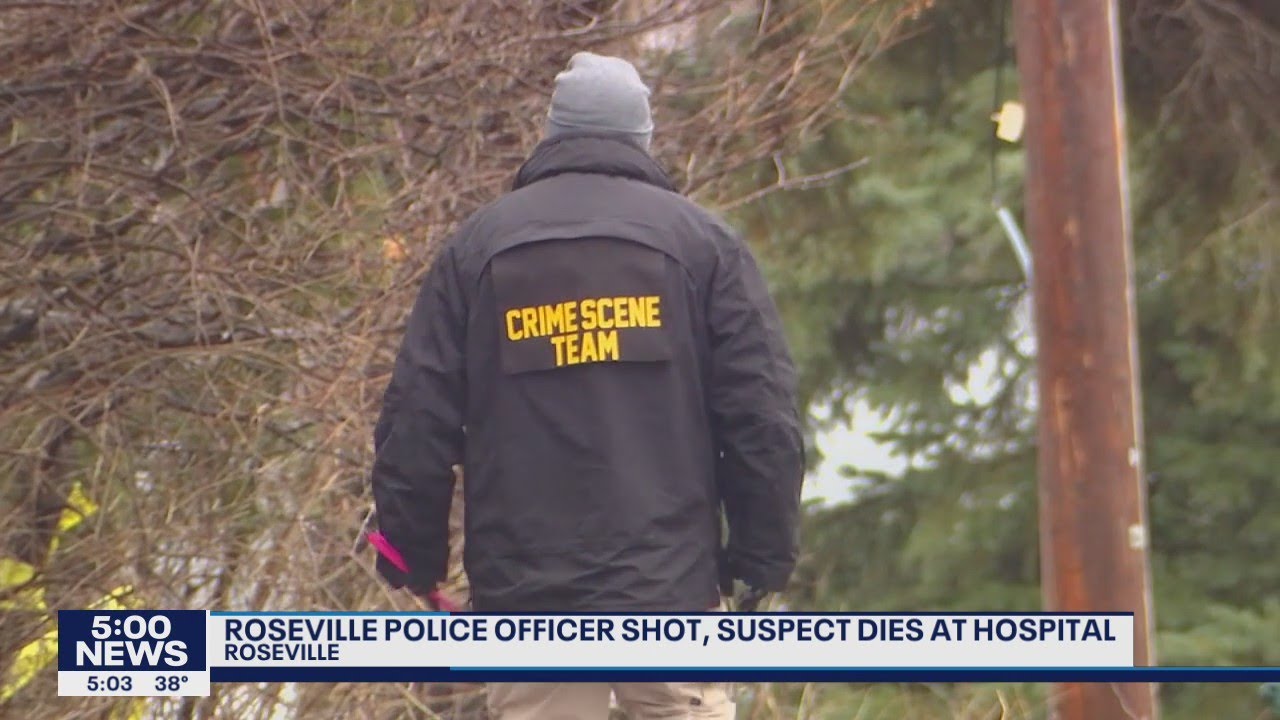 Roseville police officer shot, suspect dies at hospital I KMSP FOX 9 ...