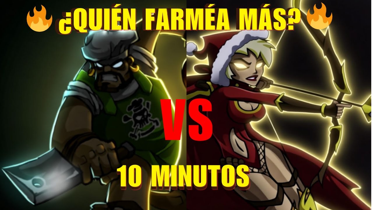 ¿QUIÉN FARMEA MÁS ORO EN 10 MINUTOS? 💰 | ARQUERA vs CHEF | Dungeon ...