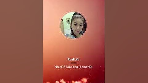 Như Đã Dấu Yêu _ Tường Vy kiên Gianh