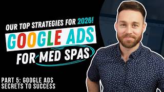 Our Top Google Ads Frameworks for Med Spas in 2026: Keywords, Landing Pages & ROI Strategy