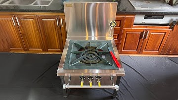 Bếp hầm đơn | Bếp hầm công nghiệp | Bếp ga hầm công nghiệp quán ăn, nhà hàng