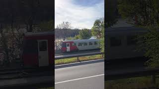 Dürnberg Mühlkreisbahn #austria #trainspotting #train #railway #linz #bahn ÖBB 5047 #railcar