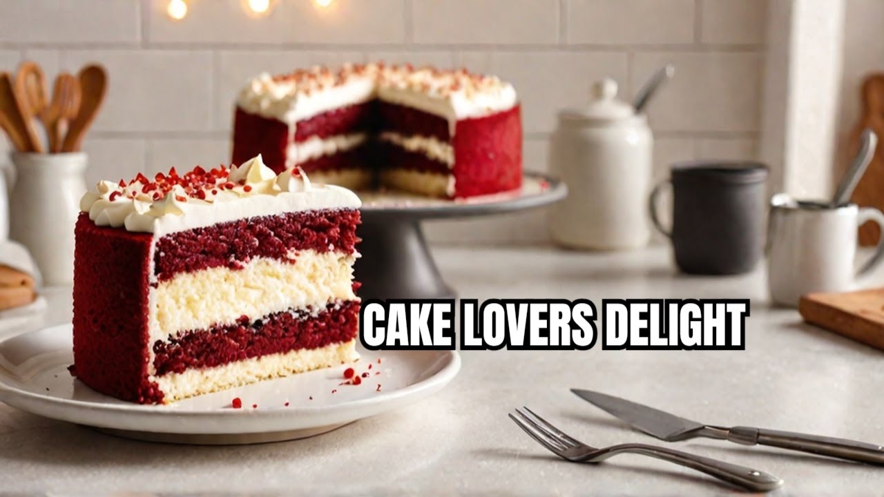 How To Create The Perfect Red Velvet Cake Recipe for Cake Lovers - YouTube