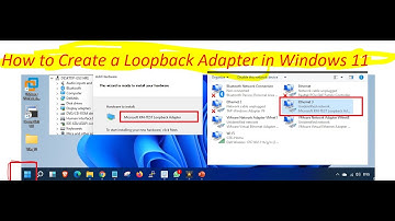 How to create a Microsoft loopback adapter in Windows 11