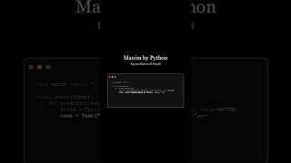 #manim #python #coding #programming #animation