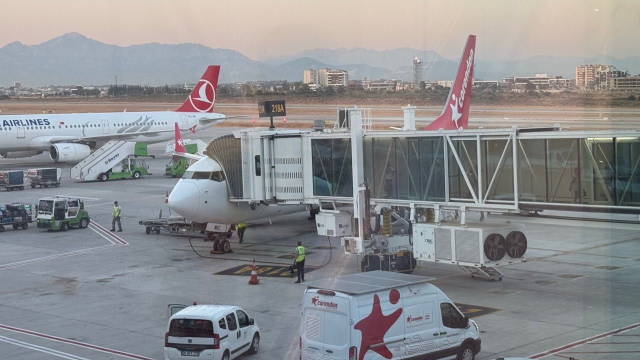 Нижнекамск - Анталья | Boeing 737 MAX- 8 а/к Corendon airlines. 9.08 обзор полета