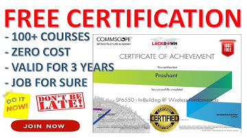 100+ FREE Online Courses with CERTIFICATE in 2022 RF/Microwave/Wireless/Telecom Engineering