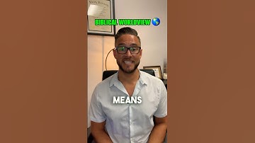 How YOU can have a BIBLICAL WORLDVIEW!  #biblical #worldview #faith #bible #jesus #God #christian