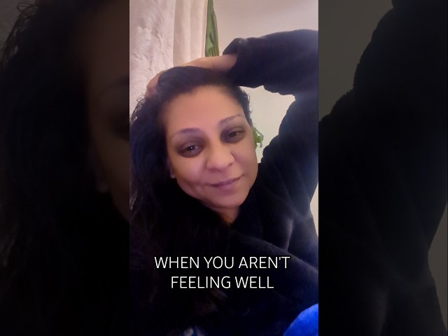 WHEN YOU'RE NOT FEELING THAT WELL #rest #selfcare