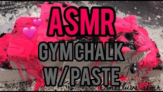 9 Blocks of Crunchy and Powdery Gym Chalk w/Paste | Satisfying Asmr | Sleep-Aid | Cometluvs.asmr