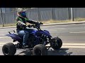 Yamaha YFZ450 swap Engine Kawasaki ER6