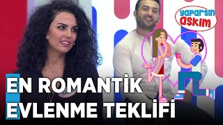 En Romantik Evlenme Teklifi | Yaparsın Aşkım