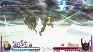 Dissidia: Final Fantasy [ENG] - Cloud vs Golbez