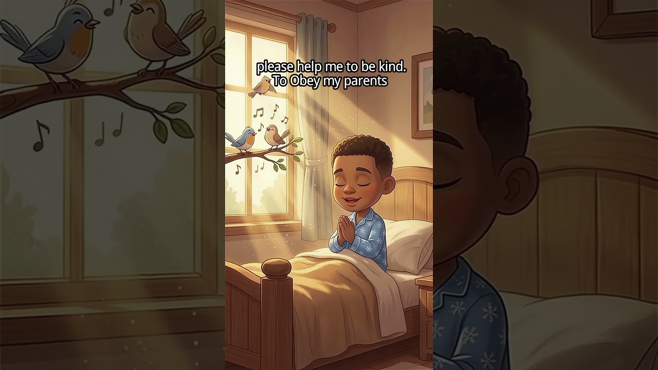 Morning Prayer for Kids. 