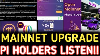 Are you holding Pi? Pi Network Mainnet Upgrade v25 LIVE, Pi Ventures OpenMind, PI NETWORK NEW UPDATE screenshot 4