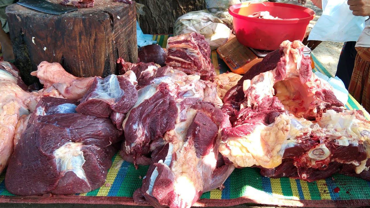 Amazing Big Pomfret Beef Meat Cutting Skill | Very Impressive Fastest Meat Processing | Beef Cutting